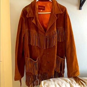 Chevalier vintage men’s suede jacket